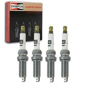 4 pc Champion Iridium Spark Plugs compatible with Honda CR-V 2.4L L4 2015-2018