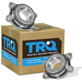 TRQ Front Wheel Hub Bearing Modules Pair Set for Audi A4 A6 A8 S4 S6 S8 VW Passat