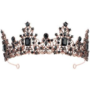 Didder Baroque Vintage Crowns for Women Princess Crown Tiaras for Women Girls Royal Tiaras and Crown for Women Wedding Tiara for Bride/Halloween/Christmas/Prom/Birthday/Party