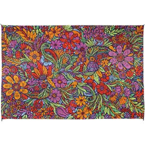 Sunshine Joy 3D Lush Flower Floral Art Tapestry Hippie Wall Hanging Huge 60x90 Inches