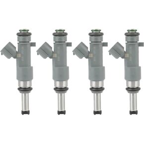 Fuel Injectors Set of 4 Fit for Nissan for Frontier 2005-2019, 12Holes, 16600EA000 FJ744