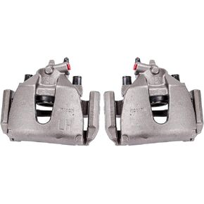Callahan Brake Parts CCK04722 [2] FRONT Premium Semi-Loaded Original Brake Caliper Pair + Hardware [ fit 2005 2006 2007 Ford Focus ]