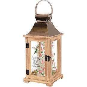 Carson Home Accents Beautiful Soul Lantern, 13.50-Inch Height