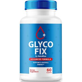 Glyco Fix Capsules, All-Natural Blood Support Formula, Premium Supplement to Support Healthy Lifestyle and Maintain Stable Levels, Official GlycoFix Pro Reviews (60 Capsules)