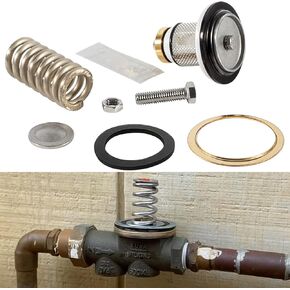 RK114-NR3XL Pressure Reducing Valve Repair Kit compatible with pressure regulator valve 1-1/4" Models NR3XL NR3