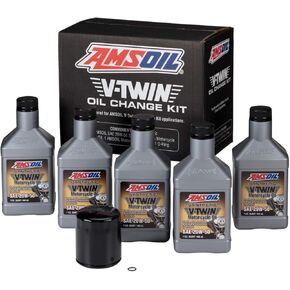 Amsoil HDMB V-Twin Oil Change Kit