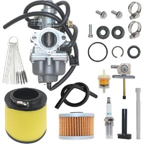 مكربن ​​Recon250 TRX250 لـ TRX250TE TRX250TM متوافق مع Honda Recon250 1997 1998 1999 2000 2001 TRX250TE TRX250TM 2002 2003 2004 2005 2006 2007 ATV Carb