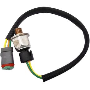 224-4536 3PP6-1 Fuel Rail Pressure Sensor Replacement for On Highway C7 C9 Diesel Engine Replacement for Caterpillar CAT C7 3126 C15 MXS BXS NXS 2244536 194-6726 1946726