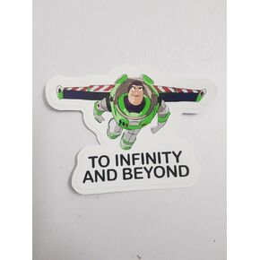 (3pcs) to Infinity and Beyond Vinyl Sticker 3 Inch for Water Bottle, Tumbler, Laptop, Hat, Phone Case