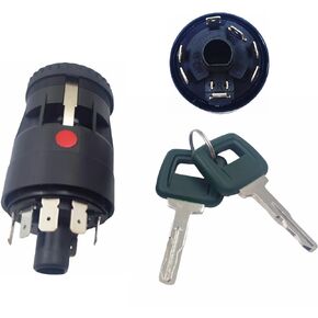 Ignition Switch w/2 Key 15082295 11039228 for Volvo Loader Laser L30 6300 EL70C L110E L120 L150 Articulated Haulers A20 A20C A25B Motor Graders G710B G720B G726B G740B G746B