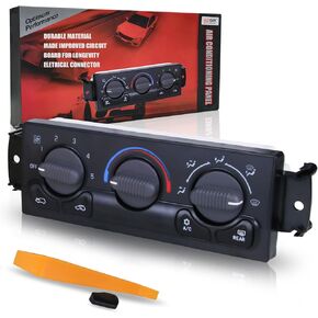 599-218 Front Climate Control Module Heater A/C Air Conditioning Panel Unit, Compatible with 1999-2002 Chevy Silverado Suburban Avalanche 1500 2500 3500 HD, GMC XL Sierra 1500 2500 3500 HD