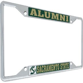 Desert Cactus Cal State Sacramento University California License Plate Frame Hornets Sac Metal Car Tag Holder for Front or Back of Car Officially Licensed (Alumni)