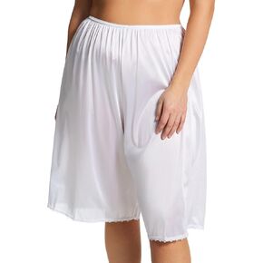 Shadowline Women's 2460X Plus Size Nylon Culotte