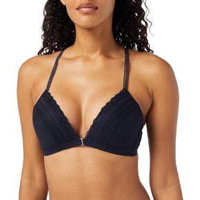Iris & Lilly Women's Front-Closure Mesh Bra