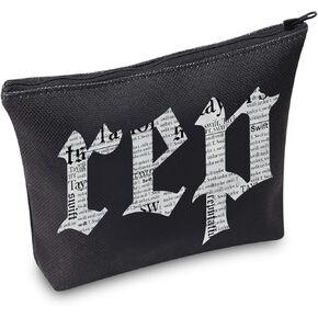 TOBGBE Gift For Singer Concert Cosmetic Bag Album Music Zipper Pouch Singer Album Merchandise Singer Version Merch (SW Bag)