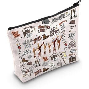 POFULL Musical Theatre Inspired Gift Newsboy Jack Theatre Cosmetic Bag Broadway Musical Gift (Newsies Bag)