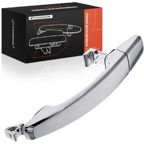 A-Premium Front Left or Rear Left or Rear Right Exterior Door Handle Compatible with Chevrolet Aveo 2007-2011 & Saturn Vue 2008-2009, Chrome