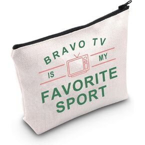 G2TUP Bravo TV Show حقيبة مكياج Bravo Fan Gift Bravo TV هي هدايا البرامج التلفزيونية الواقعية الرياضية المفضلة لدي (الرياضة المفضلة)