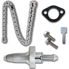 Cam Timing Chain & Tensioner & Gasket Compatible for TRX250X FourTrax TRX300 Sportrax TRX300EX FourTrax TRX300FW Rubicon 650