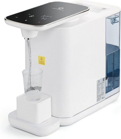 Airthereal Reverse Osmosis Countertop Water Filter with Premium Glass Pitcher - 5 Stage Purification for Safe Drinking, No Installation RO Filtration, Purified Water Dispenser, Pristine Lite3 in Saudi Arabia