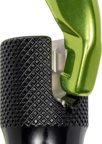Triple Lock Gate - Forged Modified-D Aluminum - Green Anodized Finish - 24kN MBS / 16kN Gate Strength in Saudi Arabia