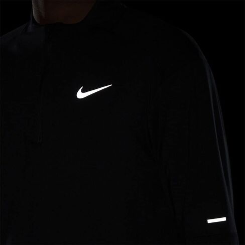 Nike Element Men's Dri-FIT 1/2-Zip Running Top (Black, DD4756-010) Size Large in Saudi Arabia