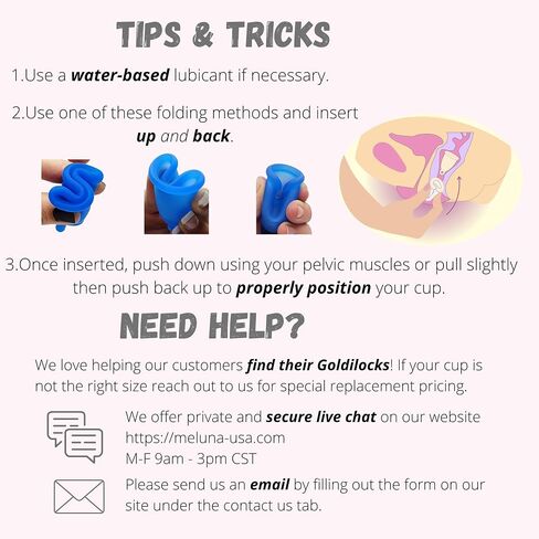 Most Customizable MeLuna Menstrual Cup for Women | Comfortable Period Cup Reusable Cup | Tampon Pad Alternative for All Body Types (Blue with Stem Handle, X-Large) in Saudi Arabia