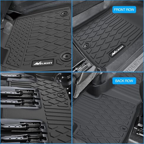 Nilight TPE Floor Mats for 2021 2022 2023 Hyundai Santa Fe 5 Seat (Non-Hybrid),All Weather Custom Fit Heavy Duty Floor Liners in Saudi Arabia