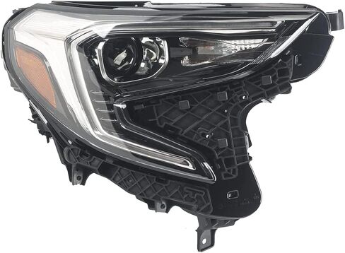 FIONE - For GMC Terrain Headlight Assembly 2018 2019 2020 2021 Xenon HID Terra Front Headlamp Replacement DOT Certification Passenger Right Side RT 84815559 GM2503475 in Saudi Arabia