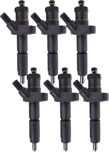 BLUESUNSOLAR 1PC Fuel Injector D8NN9F593BA D4NN9F593C Replacement for Ford New Holland Engine BSD666 Tractor 8200 8400 8600 8700 9000 TW10 TW20 TW30 Wheel Loader A62 A64 A66 (1 PC) in Kuwait