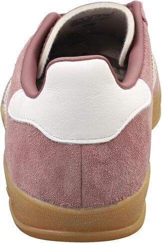 adidas Gazelle Indoor Women Sneakers, Shadow Fig/Cloud White/Gum, Size 8.5 in Saudi Arabia