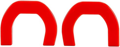 أغطية وصلة السحب الأمامية خطافات السحب المتوافقة مع ذاكرة الوصول العشوائي 1500 2019-2024 باللون الأحمر in Kuwait