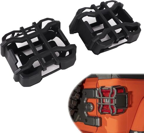 Taillight Cover Compatible with 2018-2024 Jeep Wrangler JL/JLU, for Jeep JL Tail Light Cover Trim fit LED Accessories for Factory OE LED Tail Lights in Saudi Arabia