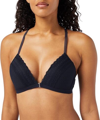 Iris & Lilly Women's Front-Closure Mesh Bra in Saudi Arabia