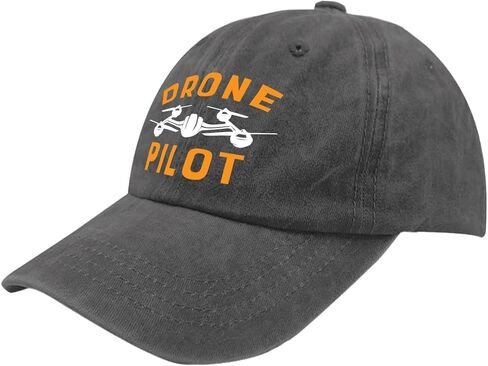 Pilot Hat Drone Pilot Hat Army Hat Pilot Baseball Cap Pigment Black Womens Golf Hat Gifts for Her Comfortable Pilot Hat in Saudi Arabia