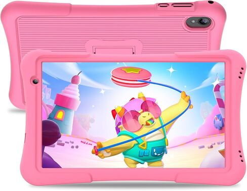 10 Inch Kids Tablet, Android 12 Tablet PC, Parental Control, Educational, 10.1' IPS HD Display, Dual Camera, 6000mAh, Toddler Tablet with Silicone Case, Gift for Boys(Green) in Saudi Arabia