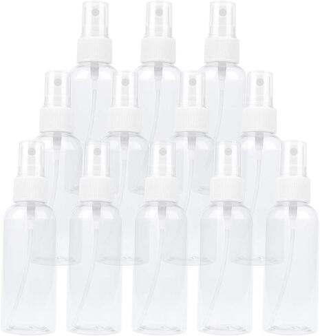 TRENDBOX 6 Pack Empty Transparent Plastic Fine Mist Spray Bottle 60 ml (2 oz) in Saudi Arabia