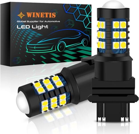 3157 LED Bulb for Reverse Lights, Super Bright 3156 3056 3057 4157 3047 4057 3457 LED Light Bulbs for Backup Reverse Signal Blinker Tail Parking DRL Brake Lights, 6000K White in Saudi Arabia