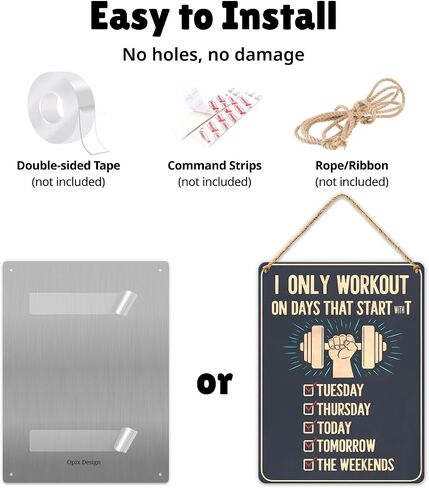 Cool Home Gym Decor Sign - Cool Gifts For Gym Rats Workout And Fitness Gifts For Gym Lovers, Gym Stuff For Men Women, Funny Gym Gift Sign, Gym Wall Decor, Gym Gifts For Men Women By Opix Design in Kuwait