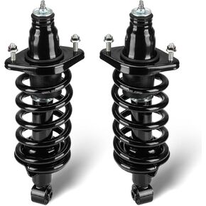 Rear Pair Struts Assembly w/Coil Spring Shock Absorber Fit for Honda CR-V CRV 2.4L 4WD AWD FWD 2007-2011, Replace for 1345688L 1345688R
