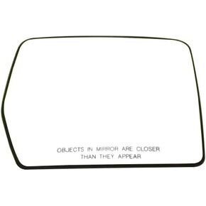 SCITOO Chrome Convex Passenger Side Mirror Glass Compatible with 2004-2014 For FORD F150 P/U W/HEATED RM21258-31P Exterior Mirror