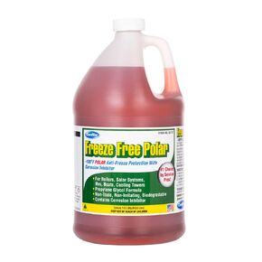 ComStar Freeze Free -100ºF Polar, Boiler Anti-Freeze, Propylene Glycol Formula, Protects to -100ºF Burst, Compatible with Solar Heating Systems, Cottages, Boats, Made in USA, 1 Gallon (35-757)