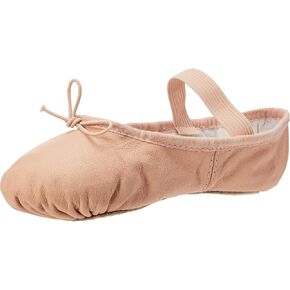 Bloch Unisex-Child Dansoft Full Sole Leather, Toddler, Cotton Lining, Dance Shoe