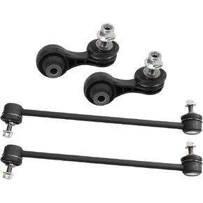 TRQ Front & Rear Sway Bar Stabilizer Link Set Compatible with 2016-2021 Honda Civic 2019-2021 Insight