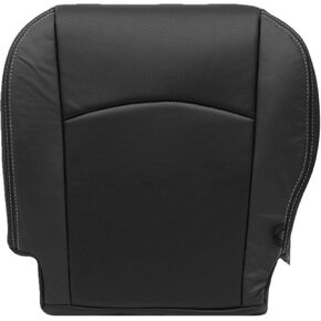 Driver Side Bottom Replacement Leather Seat Cover Compatible with Dodge Ram 1500 2500 3500 4500 5500 Laramie 2009 2010 2011 2012