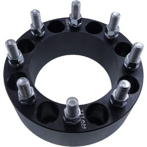 4pc 2" (50mm) Wheel Spacers 8x6.5 14x1.5 Studs Fits Ram 2500 3500 2012 and Newer