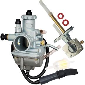 Carburetor Compatible with Suzuki ATV Quad runner sport 230 250 4WD LT LTF W/Fuel Valve 1985-1996