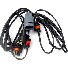 مجموعة أسلاك مصباح الضباب الأمامي الجديد متوافقة مع كرايسلر 300 2005-2010 استبدال 5059136AB in Kuwait