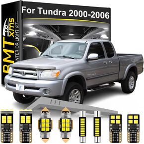 LED Interior Light Kit Replacement for Toyota Tundra 2000 2001 2002 2003 2004 2005 2006, Super Bright 6000K White