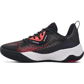 Under Armour Men's Curry HOVR Splash 3 Basketball Shoes 3026899 (Black/Red - 001, US Footwear Size System, Adult, Men, Numeric, Medium, 9)